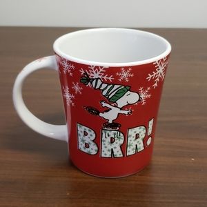 Snoopy Winter Theme Ceramic Mug
